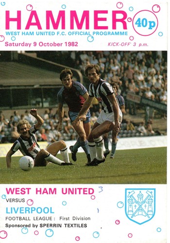 Match programme